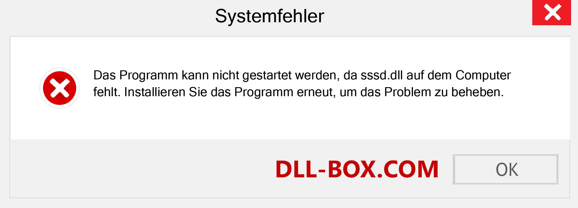 sssd.dll-Datei fehlt?. Download für Windows 7, 8, 10 - Fix sssd dll Missing Error unter Windows, Fotos, Bildern