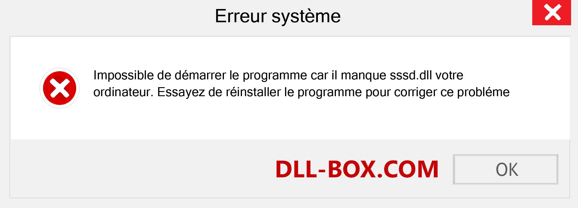 Le fichier sssd.dll est manquant ?. Télécharger pour Windows 7, 8, 10 - Correction de l'erreur manquante sssd dll sur Windows, photos, images