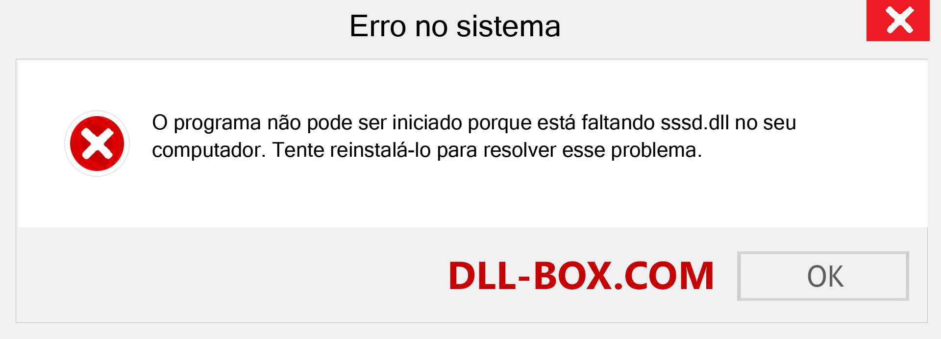 Arquivo sssd.dll ausente ?. Download para Windows 7, 8, 10 - Correção de erro ausente sssd dll no Windows, fotos, imagens